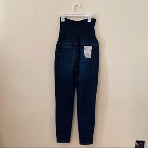 The Icon Mid Rise Skinny Ankle Maternity Jeans